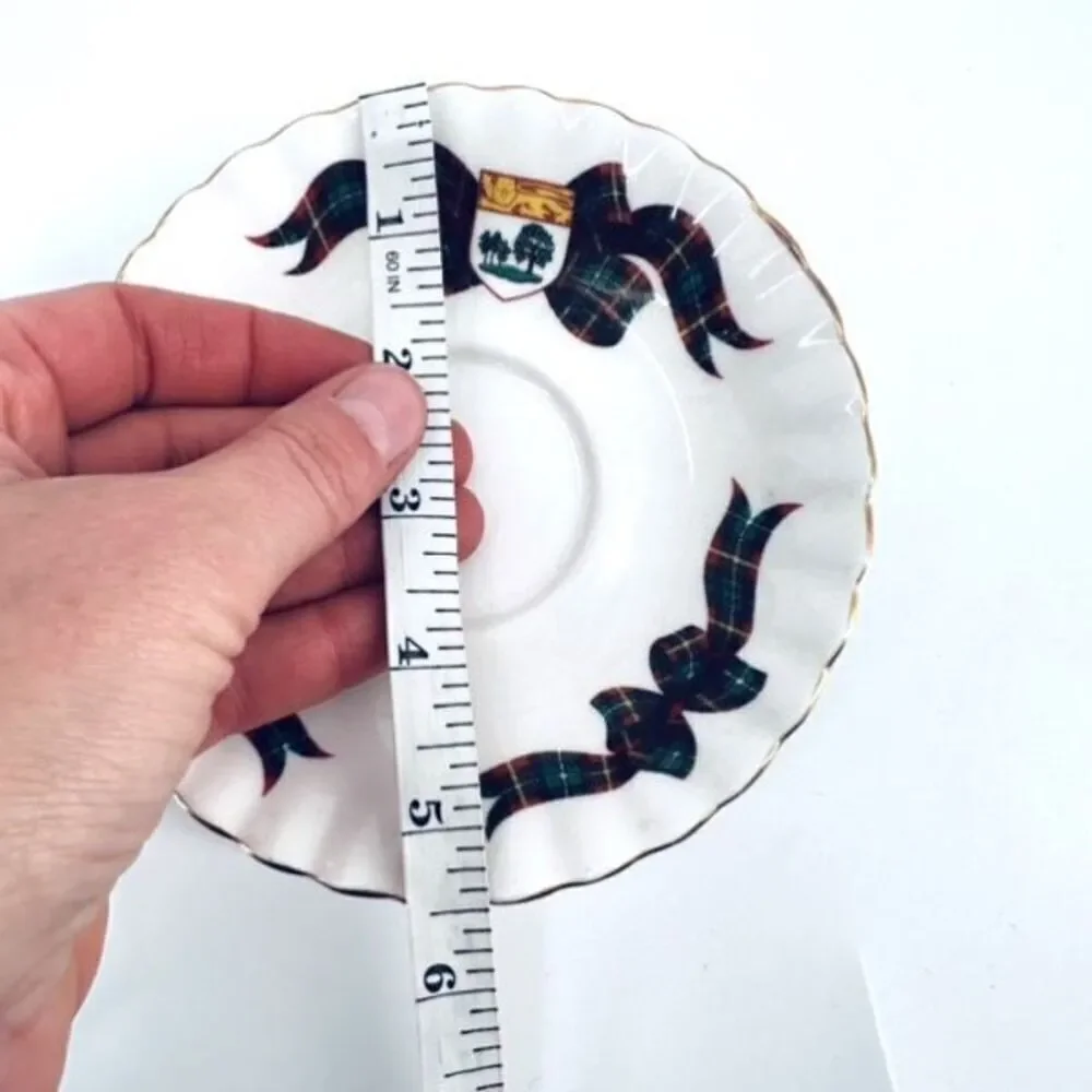 Royal Albert Fine Bone China England Tartan Prince Edward Isle‎ Cup & Saucer Set